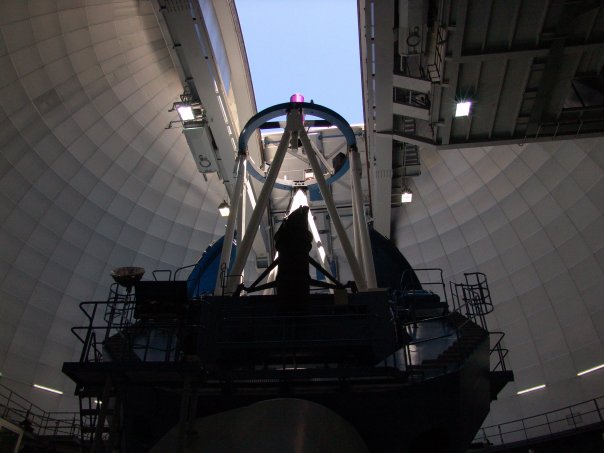 Telescopio en Calar Alto